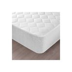 Mira Home 180x200 Kapitoneli Çift Kişilik Sıvı Geçirmez Alez Fitted (geçmeli) Yatak Koruyucu Beyaz