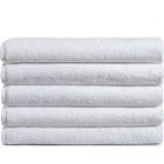 Mira Home 5 Li Otel Banyo Havlusu %100 Pamuklu 70x150 Cm Beyaz 20/2 Ring 500 Gr - 70 x 150 cm