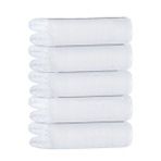 Mira Home 5 li Otel Banyo Havlusu %100 Pamuklu 70X150 Cm Beyaz 20/2 Ring 600 Gr