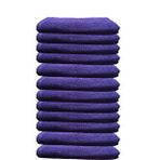 Mira Home 50x90 cm 12'li Paket Boya Tutmayan Mikrofiber El Yüz Spor Havlusu