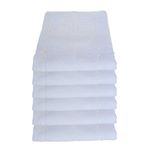 Mira Home 6'lı 50x70 cm Ayak İzli Banyo Paspas Pamuklu