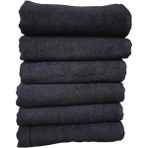Mira Home 6'lı Paket Boya Tutmayan Mikrofiber El Yüz Havlusu 50 x 90 cm Çok Renkli Antibakteriyel