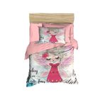 Mira Home Angel Today Dijital Baskılı 3D Pamuklu Yenidoğan Bebek Nevresim Takımı