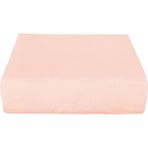 Mira Home Çift Kişilik Düz Penye %100 Pamuklu Lastikli Çarşaf 200X200 cm Battal Boy - Somon