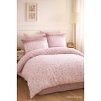 Mira Home Çift Kişilik Pamuklu Nevresim Takımı Romantic Pink Çiçekli - Renkli - Standart