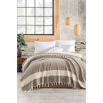 Mira Home Çift Kişilik Yatak Pikesi Luna Kahve 200 x 230 cm - Çok Renkli
