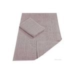 Mira Home Menesch Mürdüm %100 Pamuk 50x70 cm 2'li Banyo Ayak Havlusu