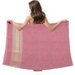 Mira Home Pamuk Unisex Banyo Hamam Havlusu Myra 70 x 140 cm - Pembe - 70 x 140 cm