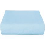 Mira Home Tek Kişilik Düz Penye %100 Pamuklu Lastikli Çarşaf 100X200 - Mavi