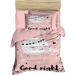Mira Home Yenidoğan Kız Bebek Nevresim Takımı 3D Pamuklu Good Night