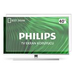 Mira Panel Philips 40PFK5509 Kırılmaz Nano 3 mm TV Ekran Koruyucu