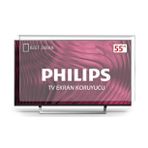 Mira Panel Philips 55POS9002 Kırılmaz Nano 2 mm TV Ekran Koruyucu