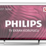 Mira Panel Philips 55PUS7373 Kırılmaz Nano 2 mm TV Ekran Koruyucu