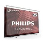 Mira Panel Philips 55PUS7600 Kırılmaz Nano 2 mm TV Ekran Koruyucu