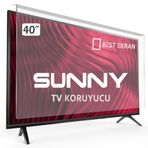 Mira Panel Sunny SN40DAL010 Kırılmaz Nano 2 mm TV Ekran Koruyucu