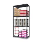 Mira Raf Çelik Raf Sistemleri - 31x75x100 4 Raflı - 31 x 75 x 100 cm