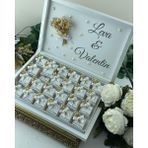 Mirabella Gift 24 Adet Inci Süslemeli Söz , Nişan , Davet , Nikah , Düğün Özel Gün Çikolatası