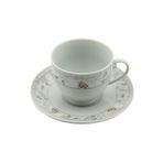 Miraç Rose 6'lı Desenli Porselen Çay Fincan Takımı