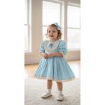 Mirace Styl Vintage elbise kızçocuk elbisesi çocukabiye düğün doğumgünü