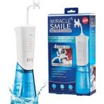 Miracle Smile Ağız Duşu Kablosuz USB Şarjlı 3 Başınç Modu - Beyaz