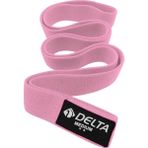 Miracle1 Delta Orta Sert Squat Bant Pilates Fitness Kalça Egzersizi Direnç Bandı Lastiği (Uç Kısmı Kapalı) (Yurt Dışından) - Toz Pembe