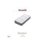 Miracool Bambo Yaylı Bebek Beşik Yatağı 70X110cm