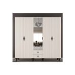 Miracool Lale 5 Kapaklı Gardrop / 5 Kapılı Dolap / Komple Mdf / Modern Tasarım