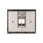 Miracool Lale 6 Kapaklı Gardrop / 6 Kapılı Dolap / Komple Mdf / Modern Tasarım
