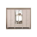 Miracool Nilüfer 6 Kapaklı Gardrop / 6 Kapılı Dolap / Komple Mdf / Modern Tasarım