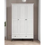 Miracool Panjur Fix 3 Kapılı Dolap / %100 Mdf / Beyaz