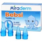 Miraderm Bebsi 12'li Burun İçin Yedek Uç
