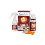 Miraderm Bit Bit Saç Spreyi + Şampuanı + Çelik Tarak Seti 100 ml + 150 ml Arındırıcı Etki