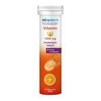Miraderm Vitamin C 1000 mg Çinko 20 Efervesan Tablet