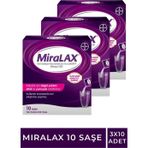 Miralax Oral Solüsyon Makrogol 3350 Tek Kullanımlık 10 Saşe 3 Kutu