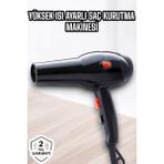 MiraLive 2200 Watt Profesyonel Saç Kurutma Makinesi Güçlü ve Dayanıklı Tasarım