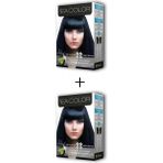 MiraLive 2x2 Tüp Krem Saç Boyası Seti Mavi Siyah No:1.1