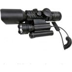 MiraLive 3-10X42 Zoomlu Av Tüfeği Dürbünü Lazeri Zenon Fenerli M9 - standart