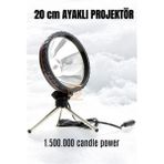 MiraLive 3 Ayaklı El Projektörü 360 Derece Avcı Projektörü Tekne Projektör 426427 - Renkli - standart