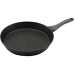 MiraLive 32CM Döküm Tava Kabartma Piramit Desenli Bakalit Sap=18.2cm Poşetli Ambalaj (4887) - Renkli