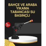 MiraLive 48V Şarjlı Basınçlı Yıkama Tabancası Köpük ve Çift Nozul 2025 Model - Renkli - standart