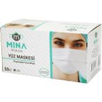 MiraLive 50PCS Beyaz Cerrahi Yüz Maskesi (K95)