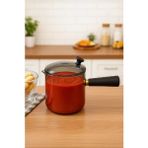 MiraLive 550 ml Akasya Cam Cezve - Renkli - standart