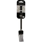 MiraLive 6 Parça Eko Çubuk Sade Metal Yemek Çatal 2mm (K95) - Renkli - standart