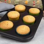 MiraLive 6'lı Muffin Kek Kalıbı - Renkli - standart