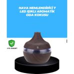 MiraLive 7 Renk Dinlendirici LED Işıklı Aroma Buhar Makinesi - Çok Renkli