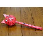 MiraLive Ahşap Kedili Spiderman Marakas Tekli - 1