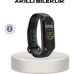 MiraLive Akıllı Bileklik 0.96 Inç Ekran Kalp Atışlı Kan Basınçlı IP67 Suya Dayanıklı - 1 - Renkli