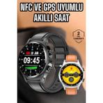 MiraLive Akıllı Saat Titreşimli Pusula Nabız ve Tansiyon Ölçer Nfc Uyumlu - 1 - Renkli