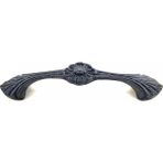 MiraLive Antika Tarz Dekoratif Pirinç Göz Mobilya Kulbu - 21X127 Mm, Oksit - Renkli