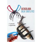 MiraLive Balıkçılar Için Balık Sabitleyici - Oltadan Kolay Balık Çıkarma Makası 721966 - Renkli - standart